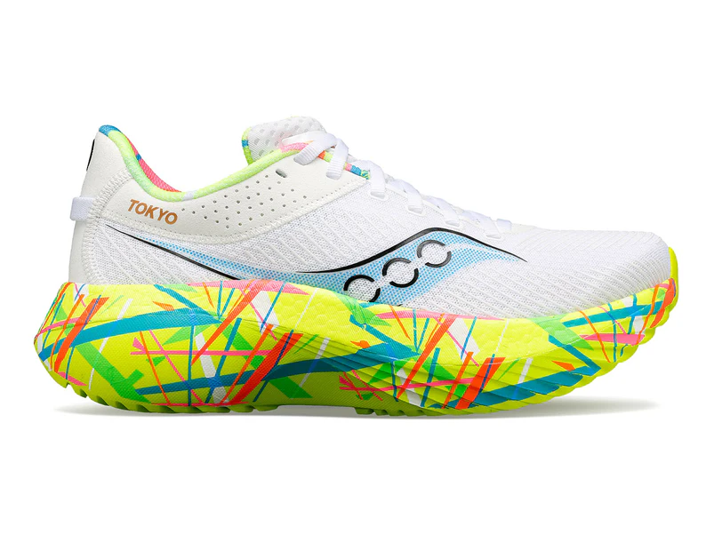 Saucony Women's Kinvara Pro Running Shoes - White/Citron