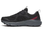 Saucony Men's Excursion TR17 Wide Fit Trail Running Shoes - Black/Shadow