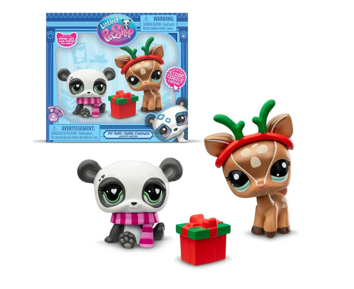 Littlest Pet Shop Pet Pairs Series 2 Winter Pals 2 Pack Figures