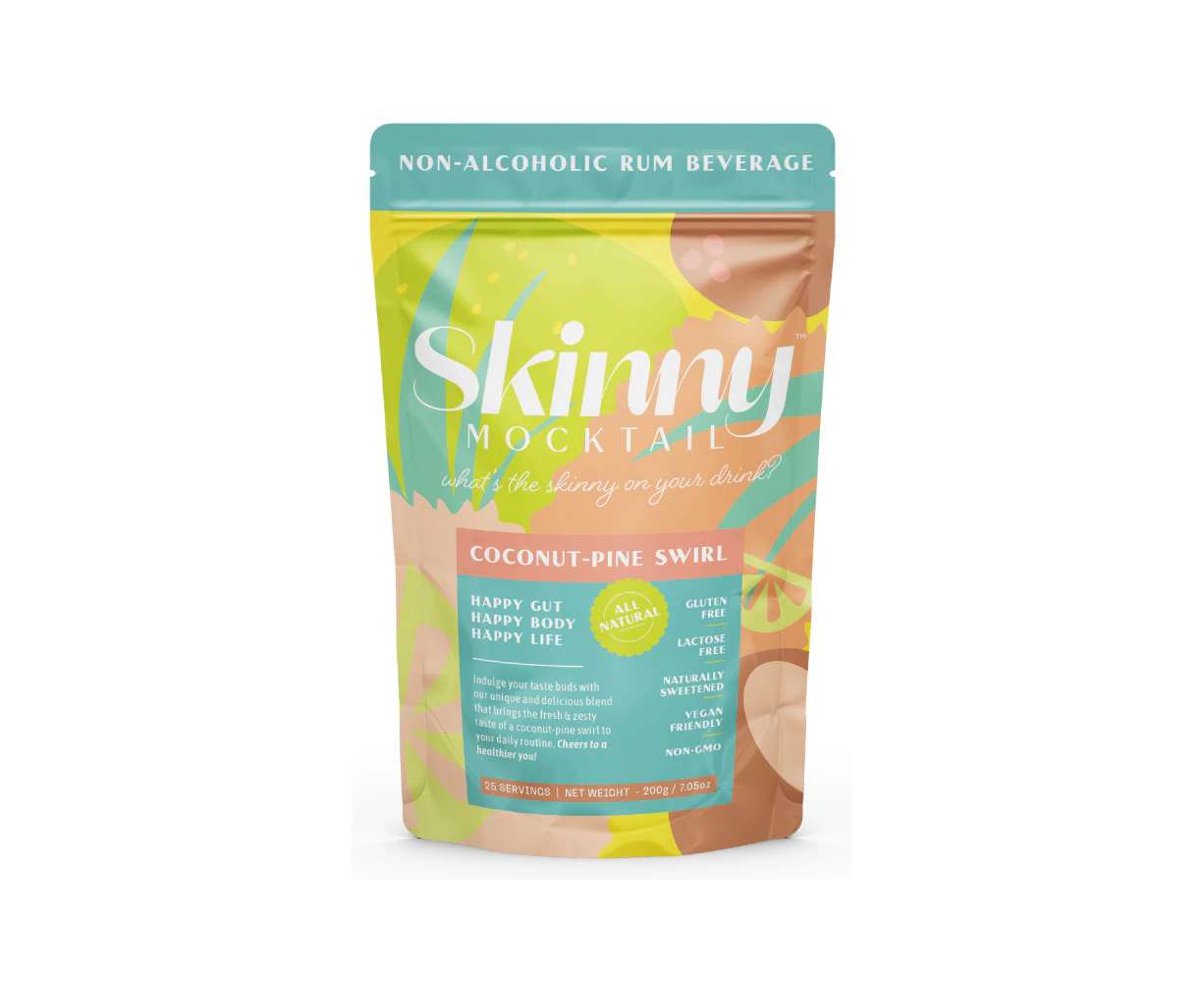 Skinny Mocktail Coconut-Pine Swirl 200g/ 25 Servings