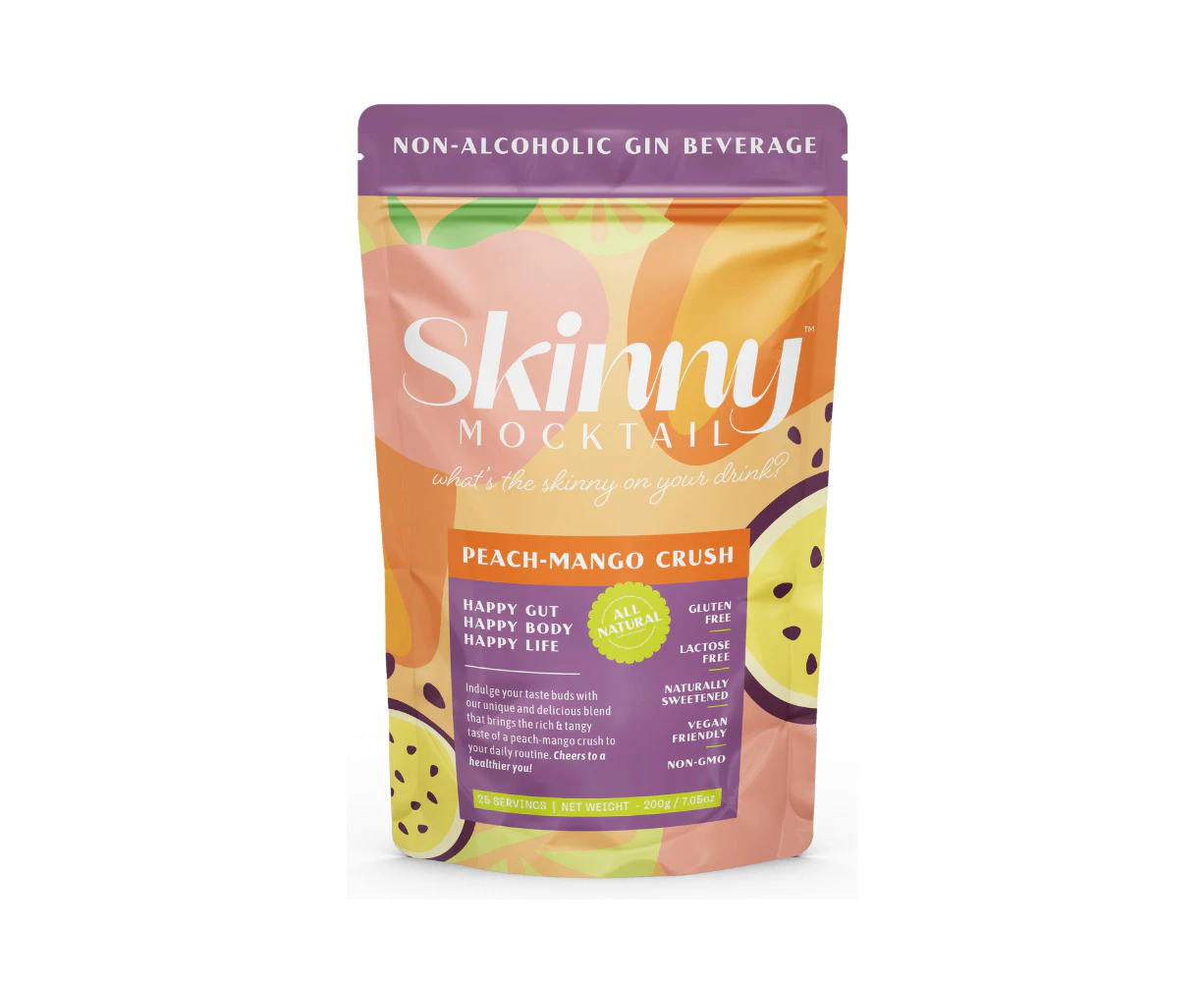 Skinny Mocktail Peach-Mango Crush 200g/ 25 Servings