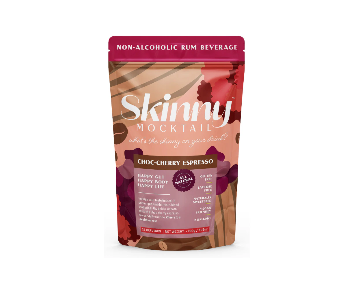 Skinny Mocktail Choc-Cherry Expresso 200g/ 25 Servings