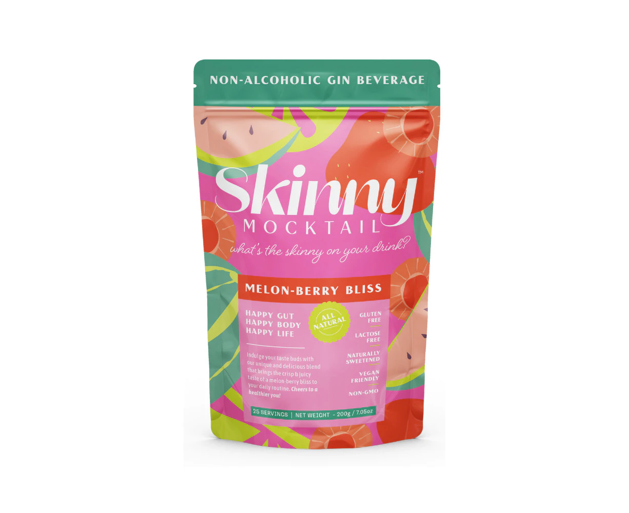 Skinny Mocktail Melon-Berry Bliss 200g/ 25 Servings