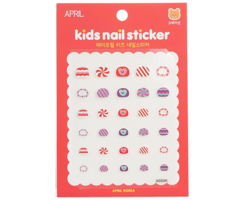 April Korea April Kids Nail Sticker  # A023K 1pack