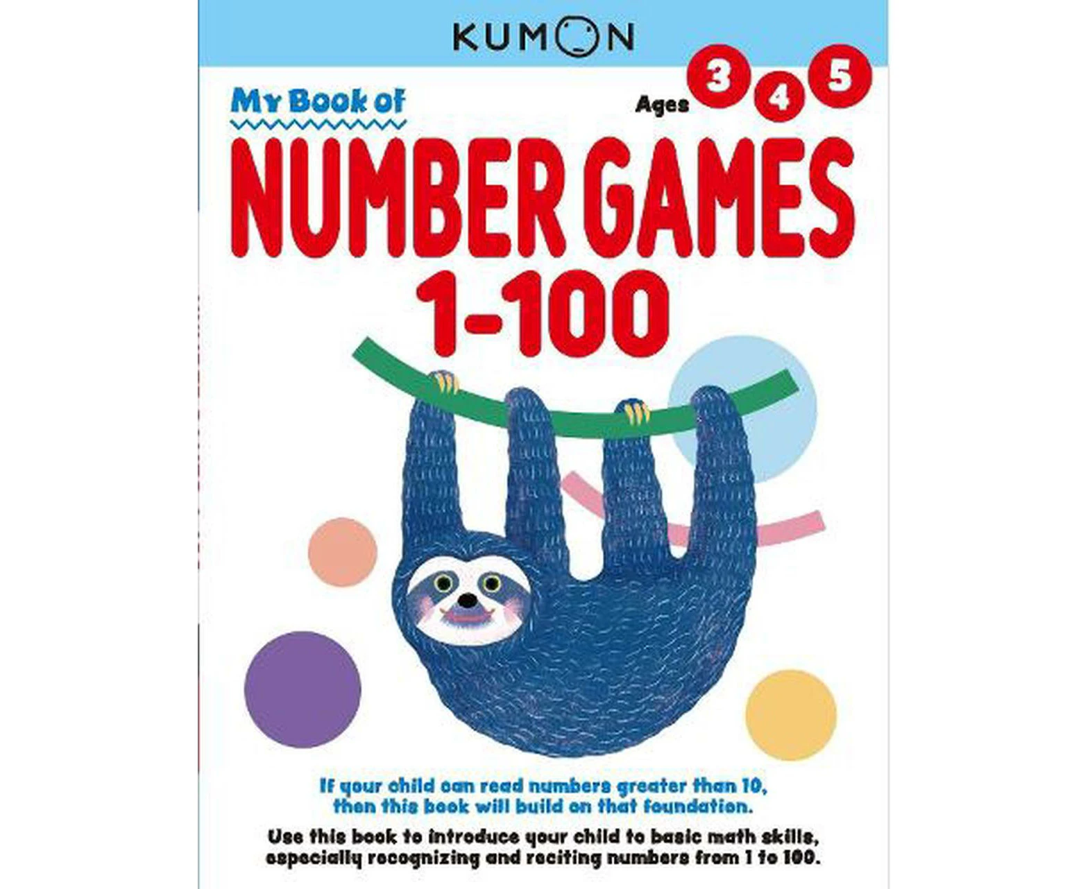 Kumon My Book of Number Games 1-100