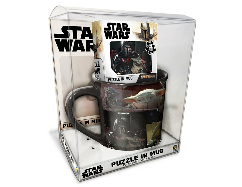 The Mandalorian 63-Piece Jigsaw Puzzle & Mug Set