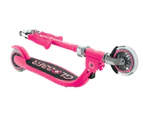 Globber Flow Lights Foldable Scooter - Pastel Pink/Fuchsia