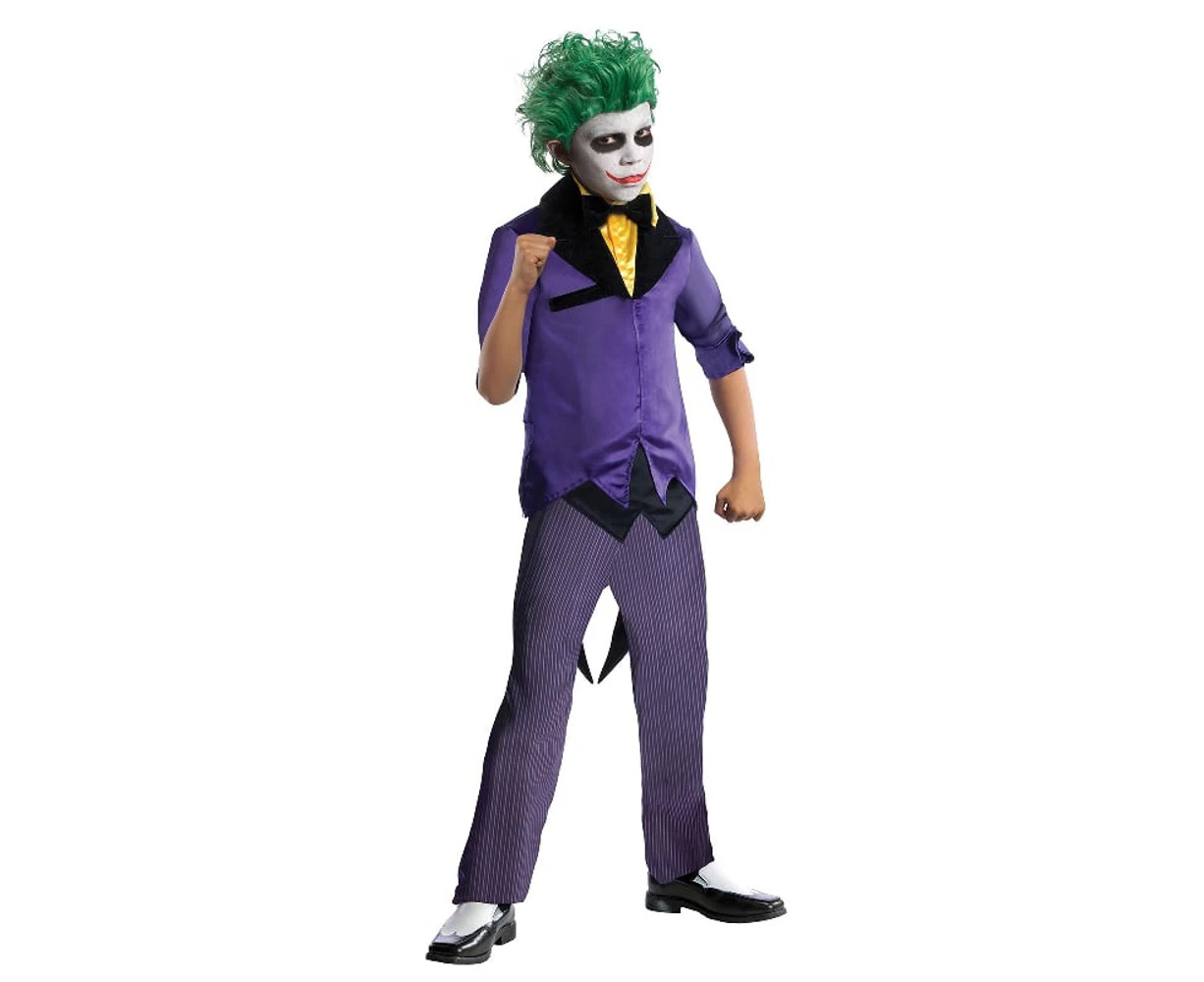 DC The Joker Child Costume Size L 8-10 Years