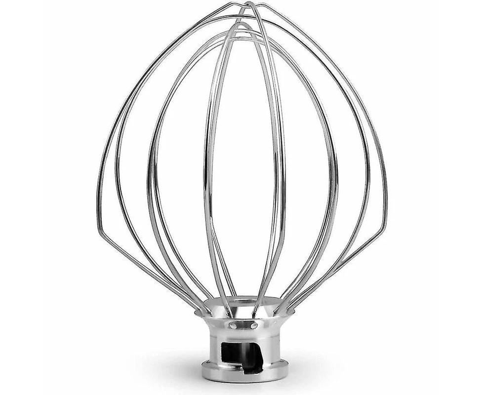 K45WW 6'' Wire Whip for Tilt-Head Stand Mixer for KitchenAid, Stainless Steel Egg Cream Beater, Cakes Mayonnaise Whisk, Balloon Whisk