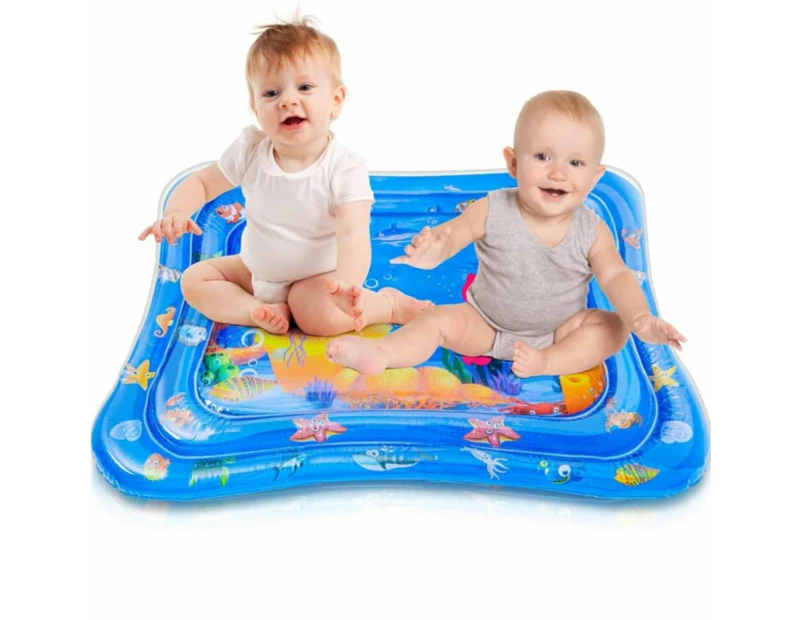 BabiesMart Tummy Time Water Play Mat Sensory Mat for Baby Play & Development