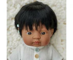 Miniland Anatomically Correct Baby 38cm Latin American Boy Doll Kids Toy 3+