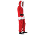 Santa Claus Unisex Adults Christmas Costume Jumpsuit