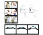 Magic Back Support Stretcher Extender Posture Massager - Blue