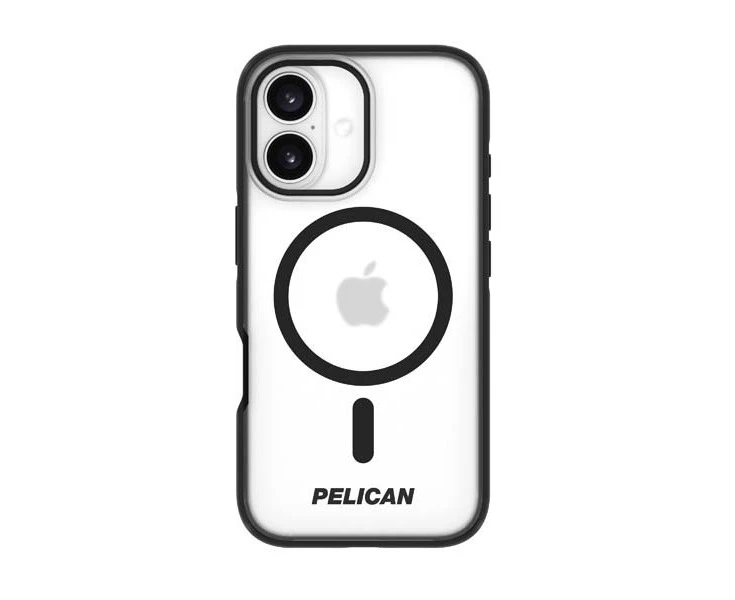 Pelican Ranger Magsafe Case For Iphone 16 Clear/black Frosted