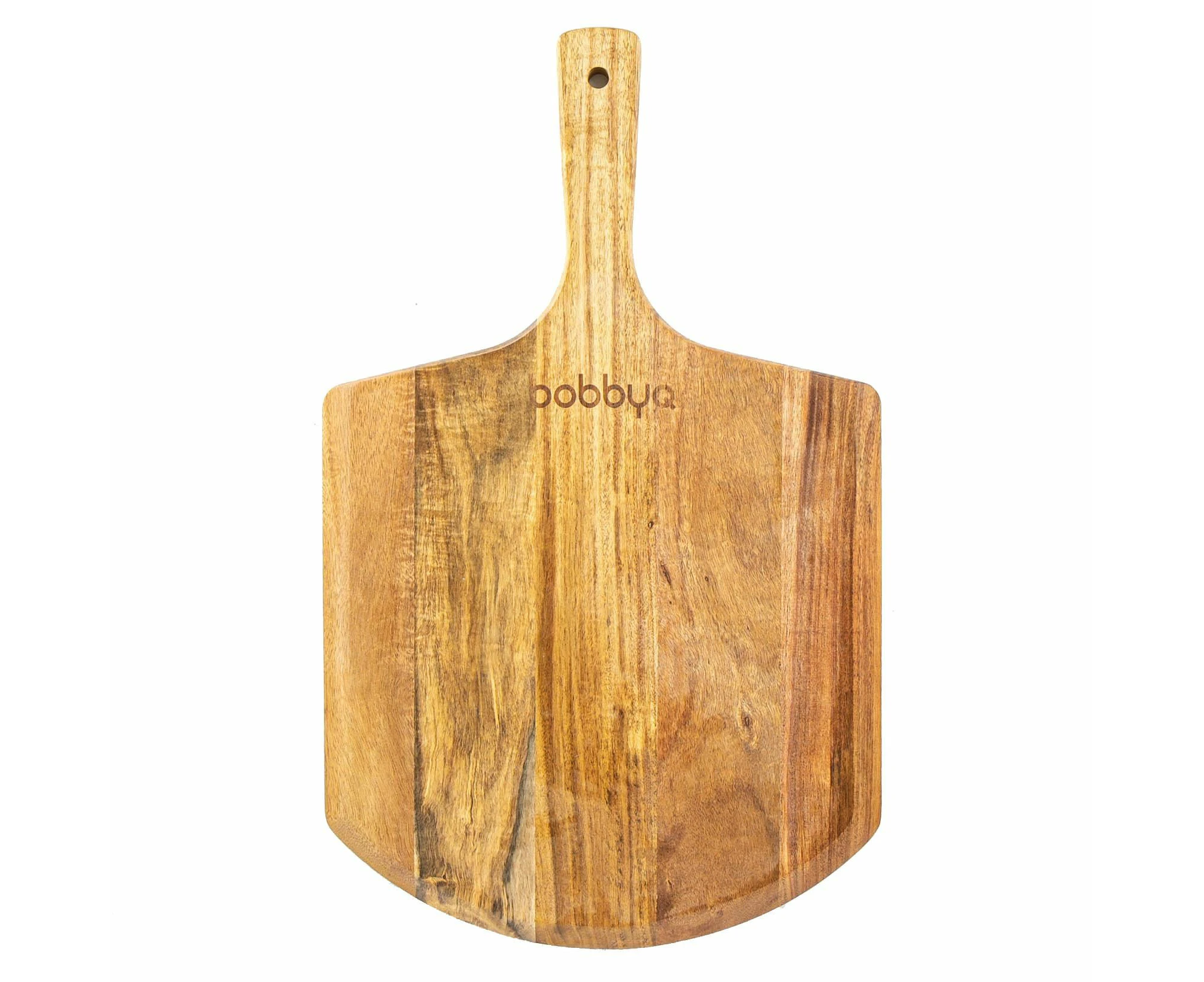 BobbyQ Wooden Chopping Board with Handle - 30cm x 50cm