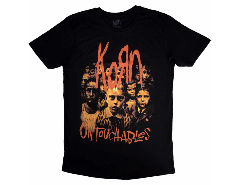 Korn Untouchable Band Logo T Shirt