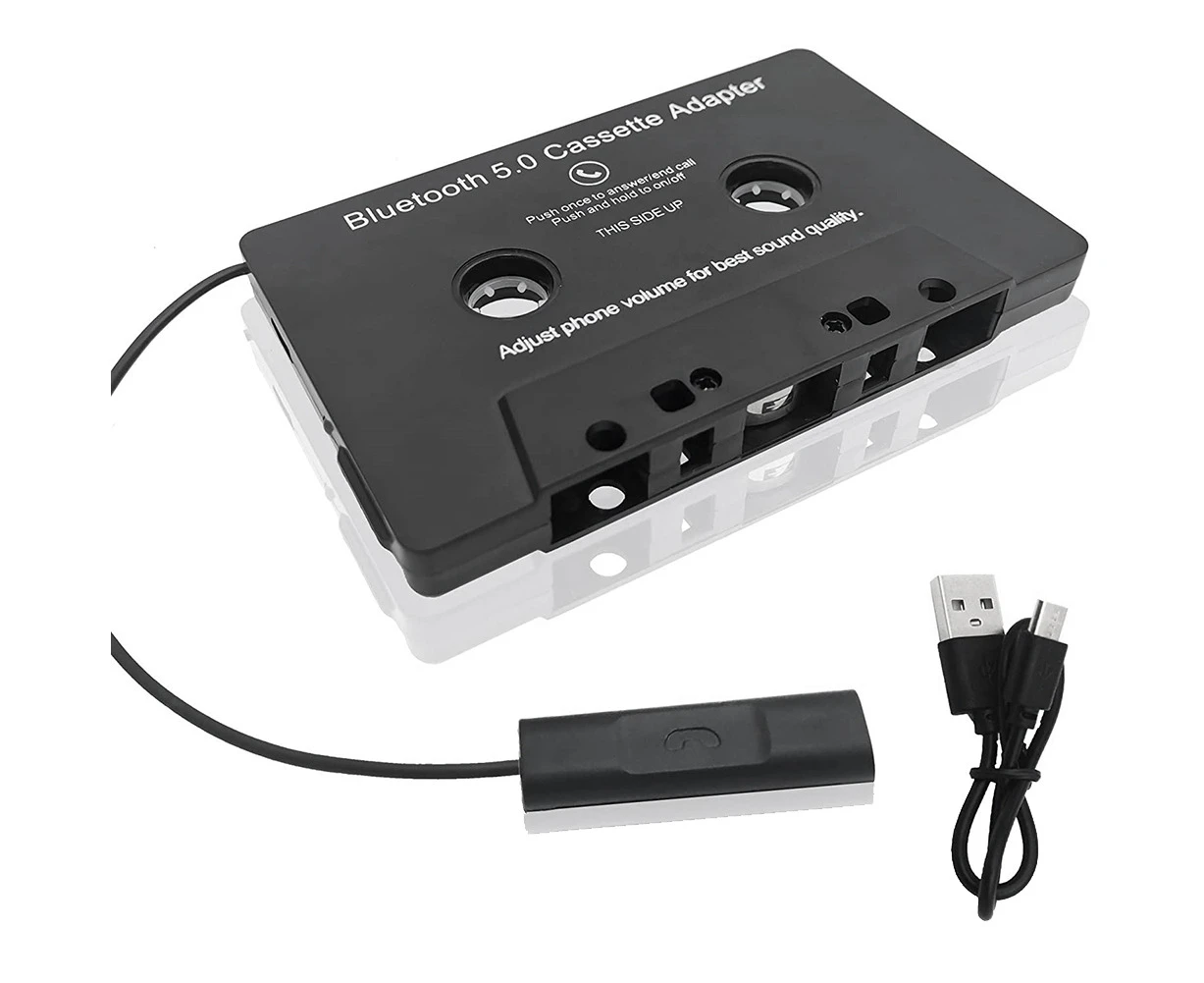 Universal Cassette Bluetooth 5.0 Adapter Converter Car Tape Audio Cassette for Aux Stereo Music Adapter