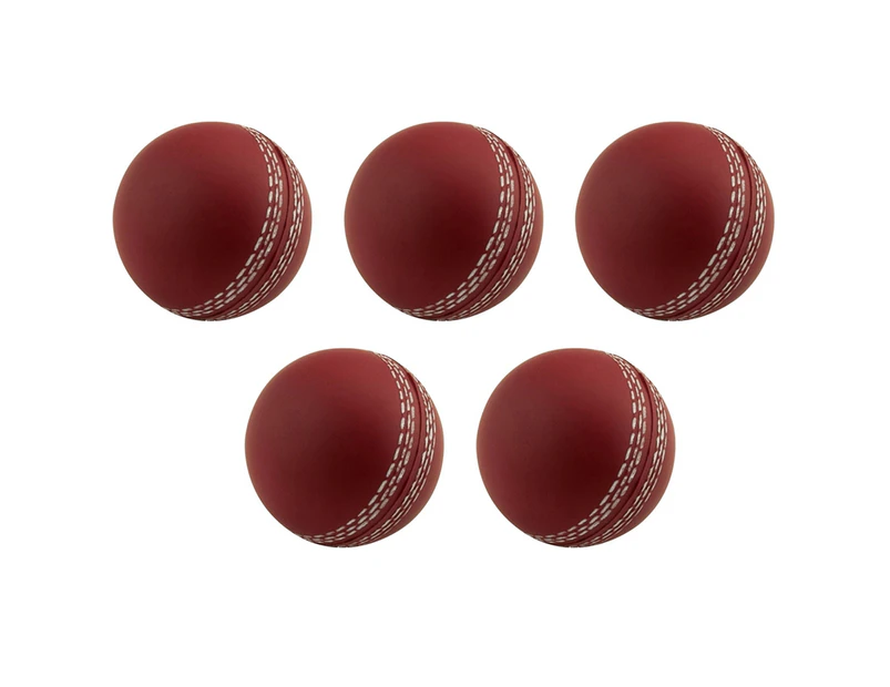 Sports Cricket, Training Cricket, Sports Wind Swing Rebound Spin Cricket, Elastic Decompression Ball Brown