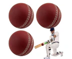 Sports Cricket, Training Cricket, Sports Wind Swing Rebound Spin Cricket, Elastic Decompression Ball Brown