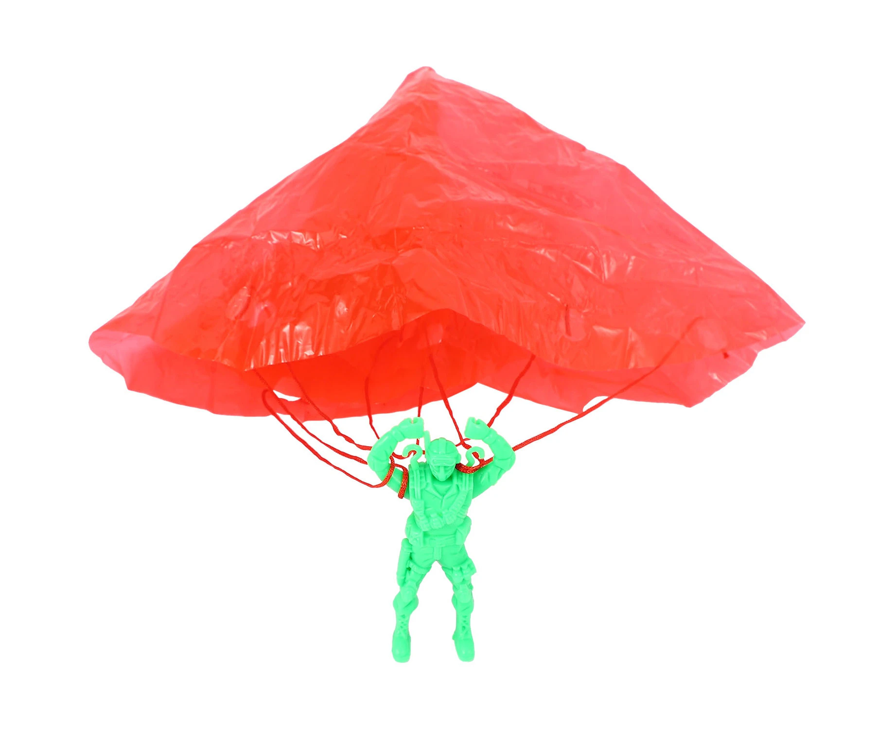 Plastic Ejecting Parachute Toy Outdoor Soldier Hand Throwing Parachute Toys For Children Boys Girls Gifts