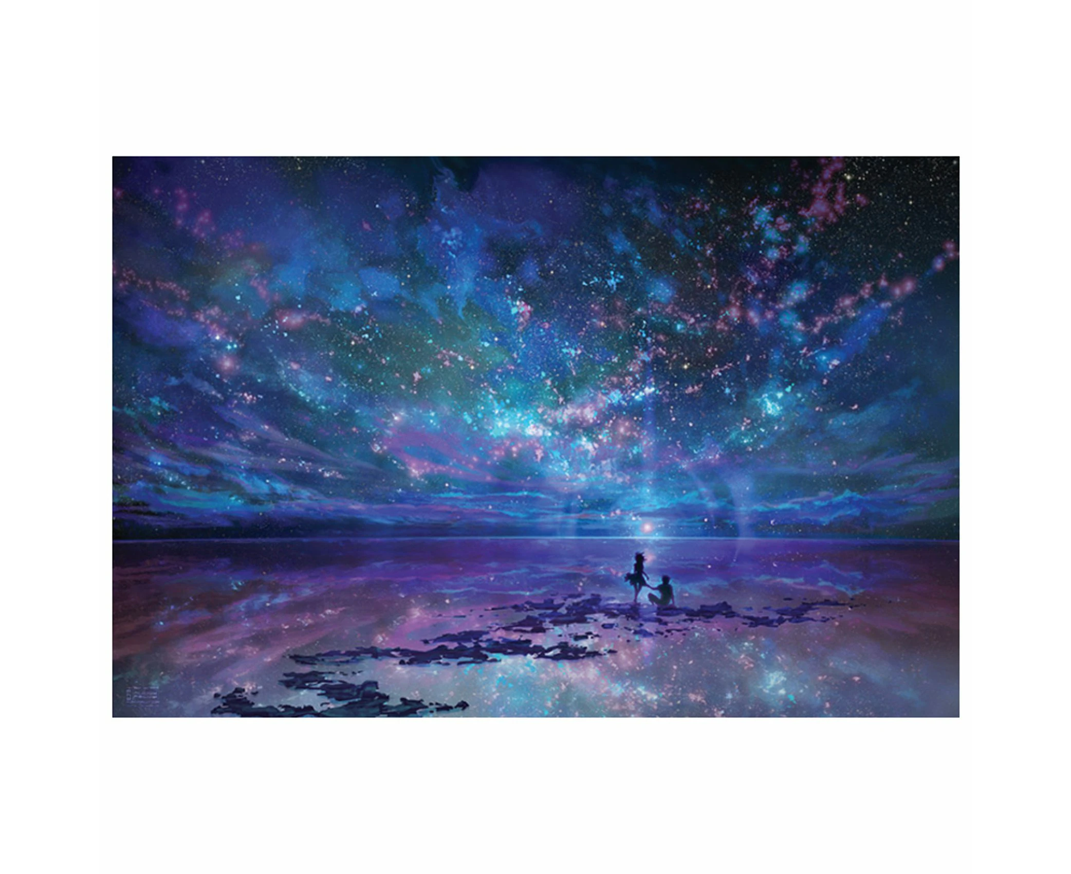 Fantasy Starry Sky Jigsaw Puzzle 1000 Pieces Adult Decompression Puzzles 1000 Pieces Wooden High Definition Puzzle Toys