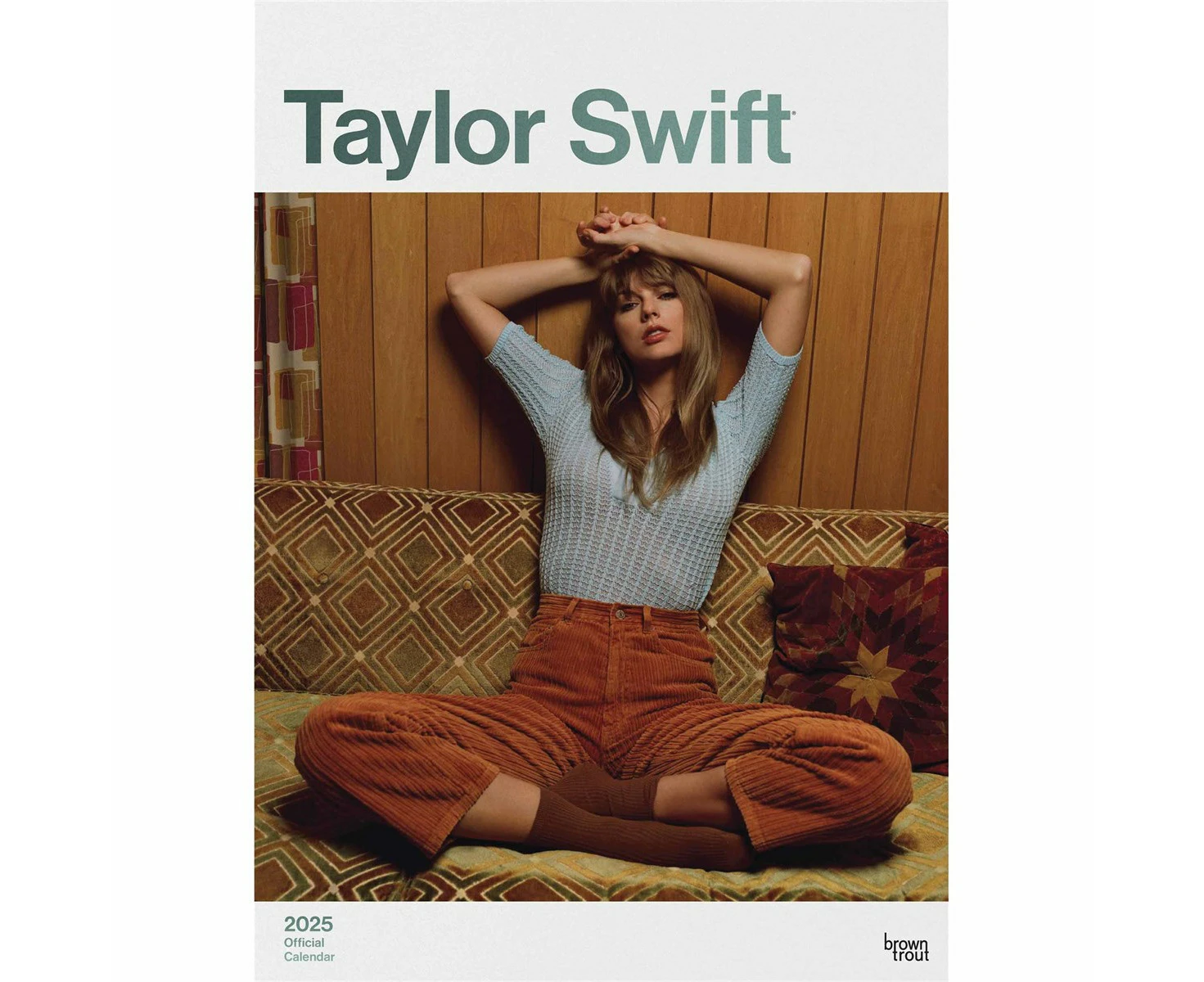 Taylor Swift 2025 A3 Wall Calendar (Multicoloured) - TA12379