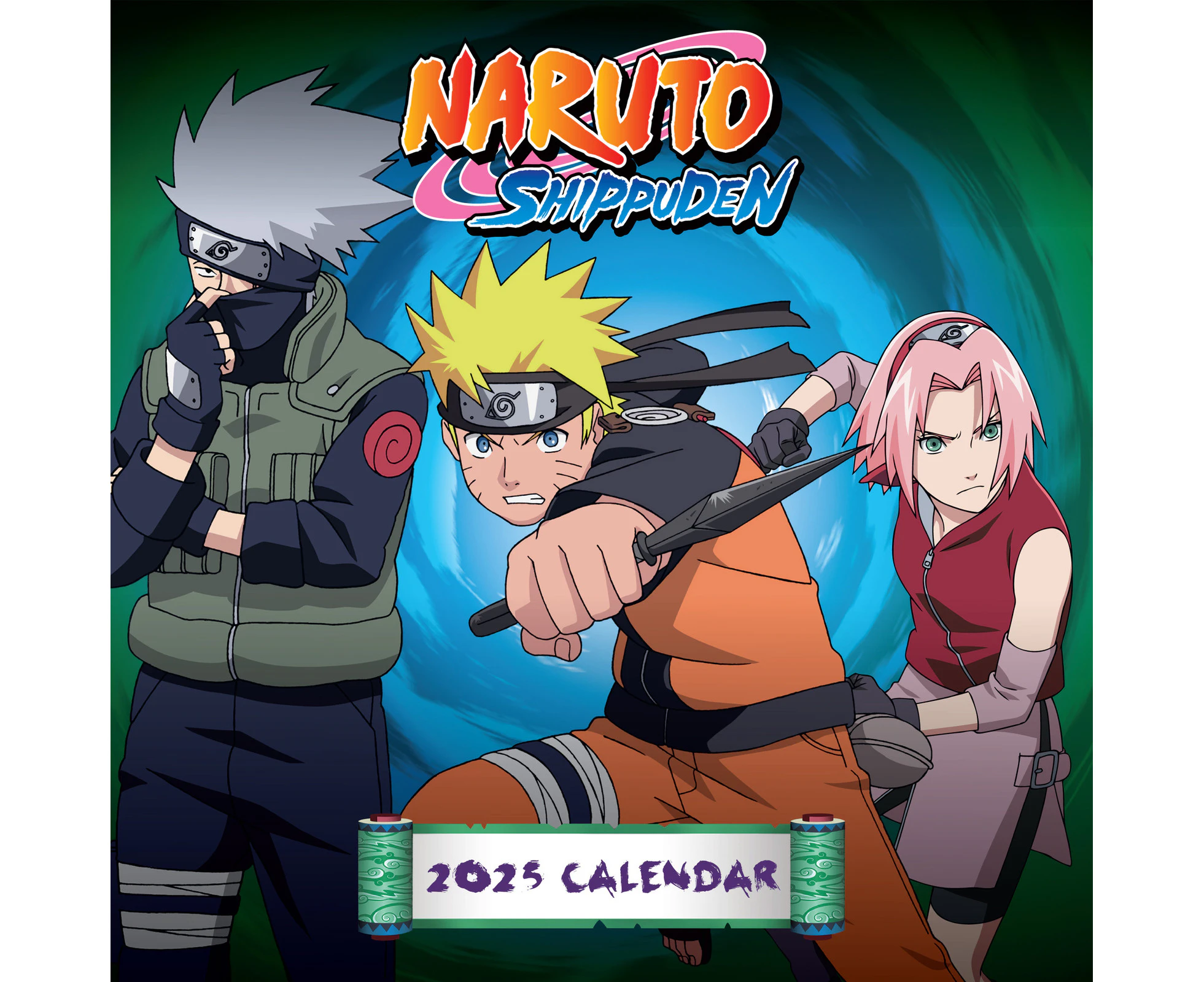 2025 Calendar Naruto Shippuden Square Wall Danilo I70967