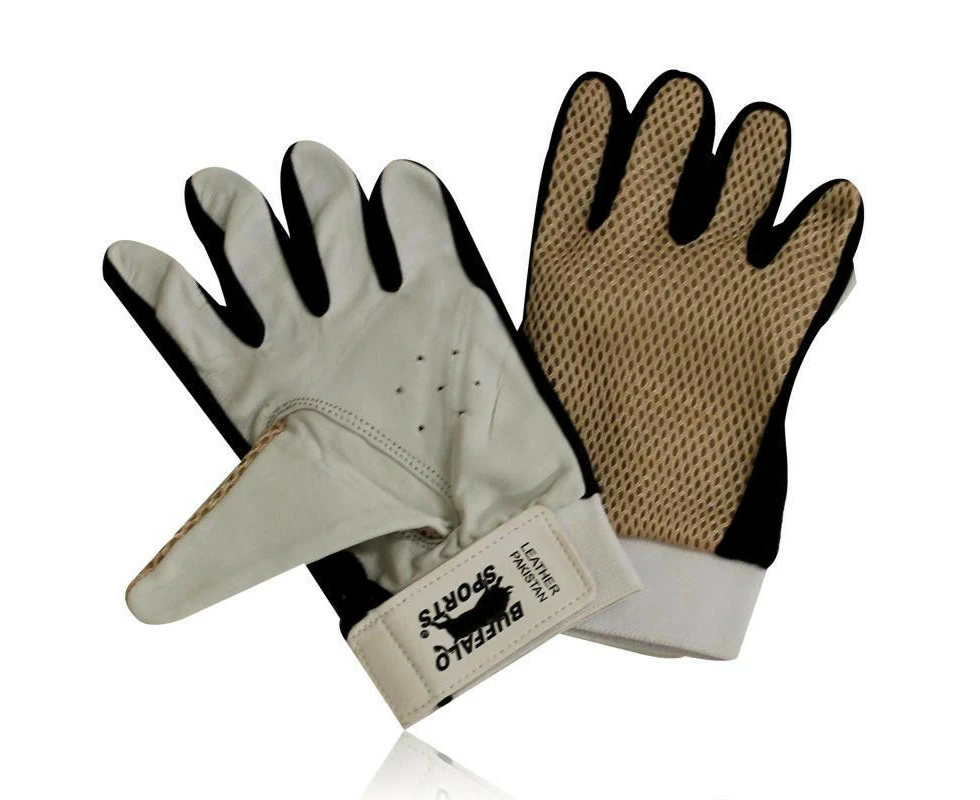 Buffalo Sports Elite Netball Gloves - Gold