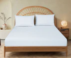 Sheraton Luxury Maison Connor Fitted Combo Sheet Set - Chambray