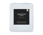 Sheraton Luxury Maison Connor Fitted Combo Sheet Set - Chambray