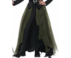 Cool Teen Girl's Green Witch Halloween Costume Girls