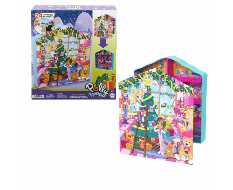 Polly Pocket Dolls and Playset Advent Calendar