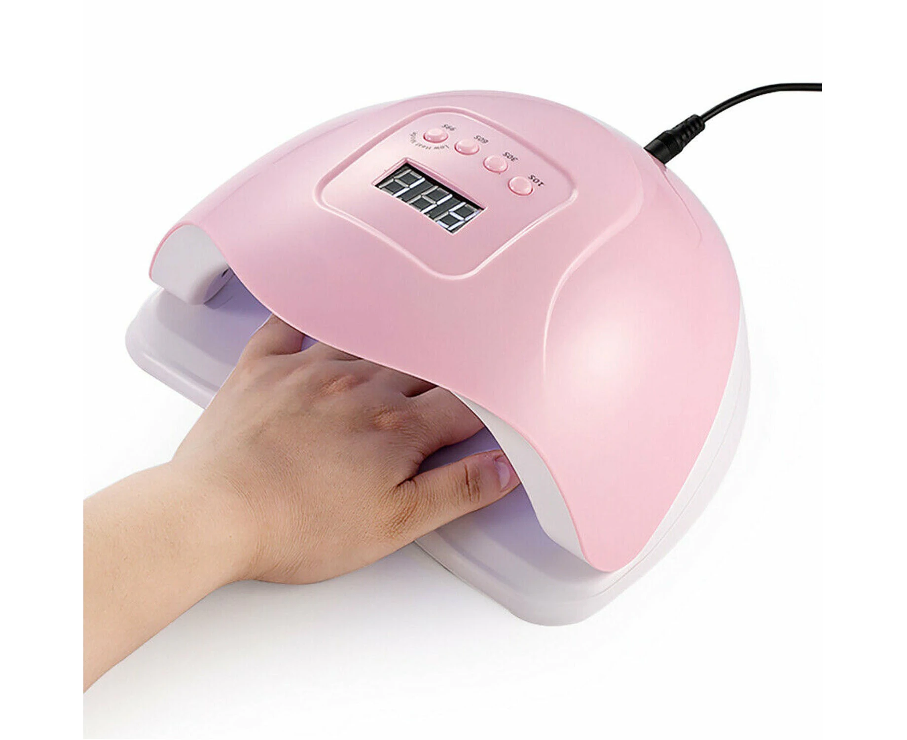 150W SUN X5Plus Nail Lamp UV LED Light Nail Art Dryer Gel Polish Curing Machine - 150W Pink Nail Lamp