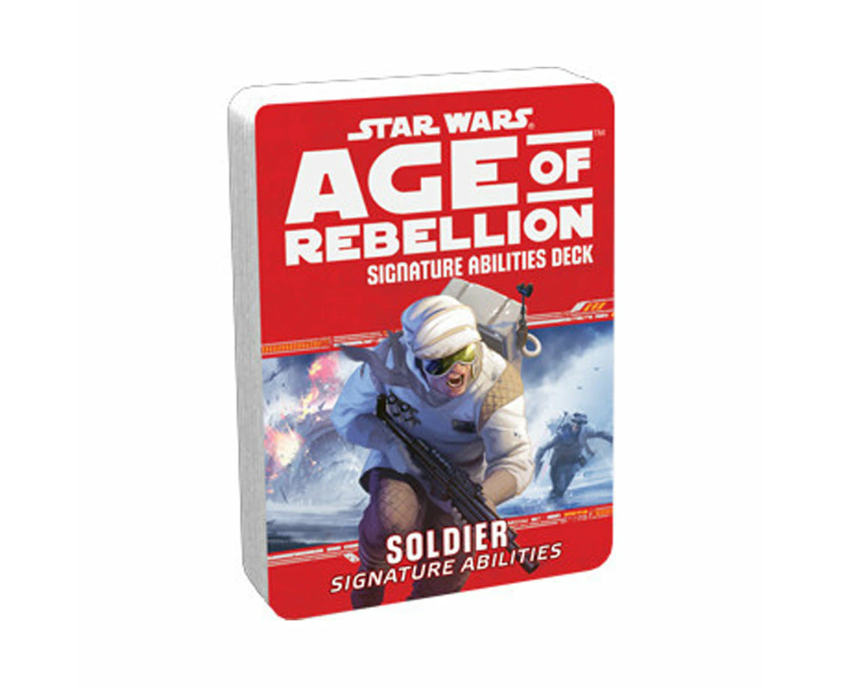 Star Wars Age of Rebellion Soldier Signature Abilities