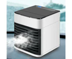 Portable USB Air Cooler Fan Mini Air Conditioner Cooling Fan Humidifier