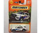 Matchbox Car Collection 2024 Mix 7G Long Card - 2023 Ford Police Interceptor Utility Paramedic