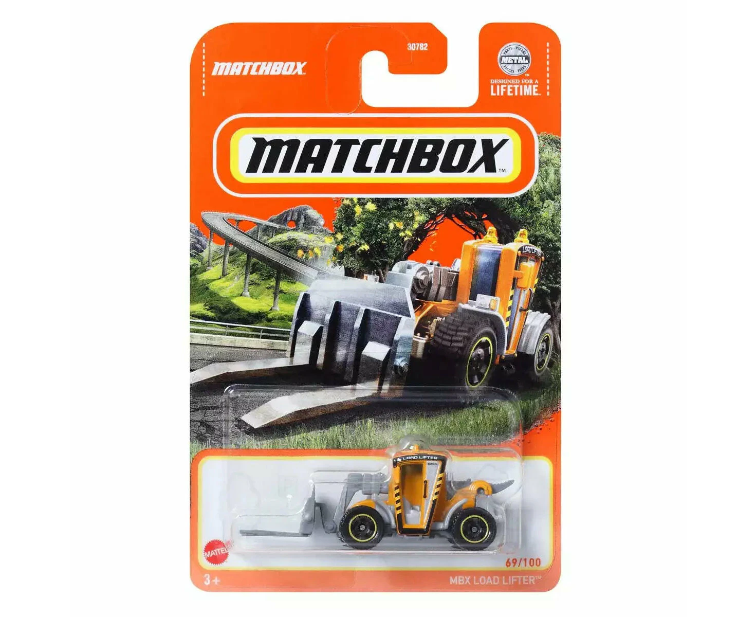 Matchbox Car Collection 2024 Mix 7G Long Card - MBX Load Lifter