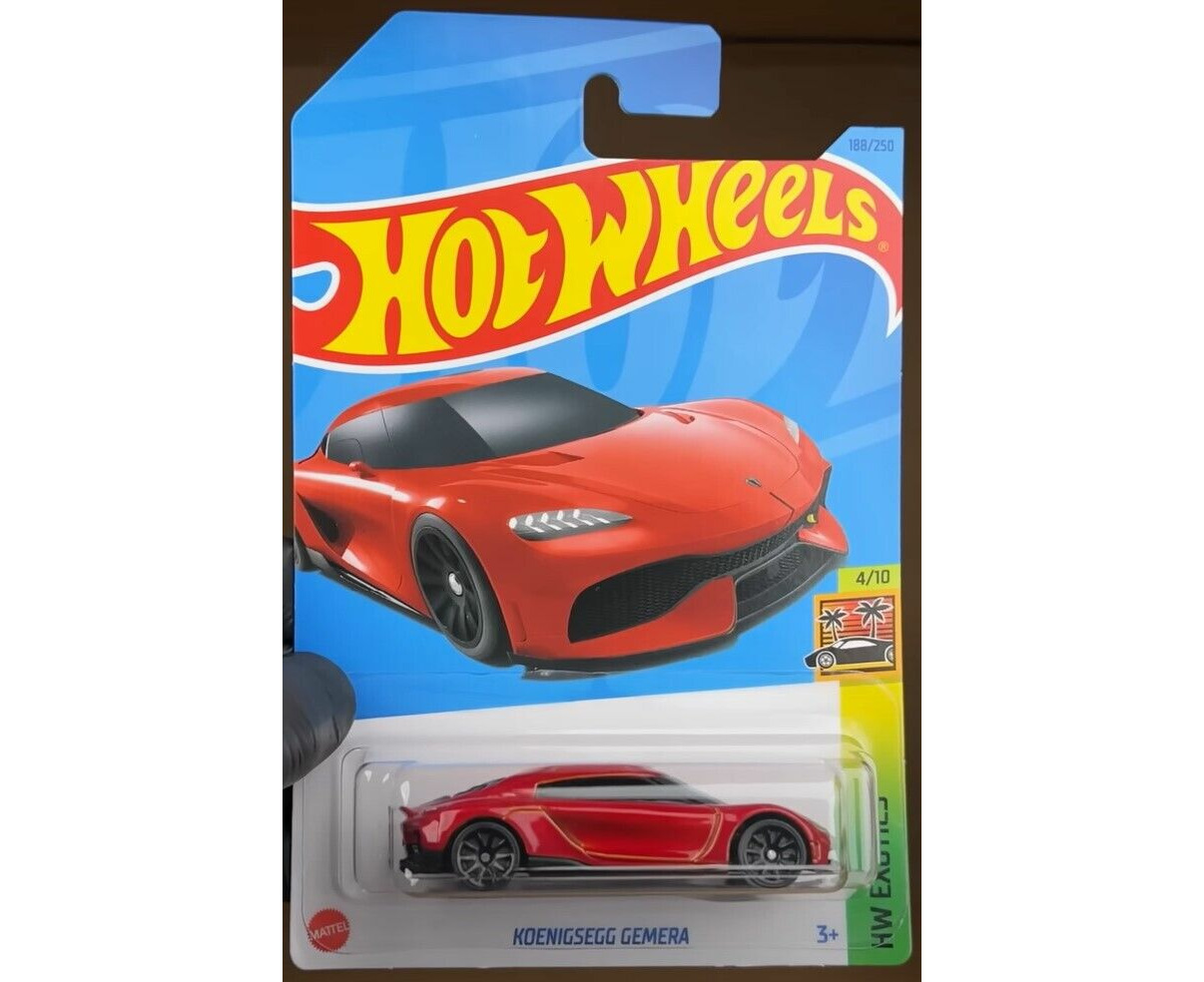 Hot Wheels Basic Car 2024 Wave 1 A Case Koenigsegg Gemera Red