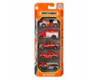 Matchbox Car Collection 5-Pack 2022 Mix 5 Vehicle - MBX City Drivers