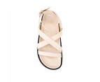 Brianna Footbed Sandals - Bone