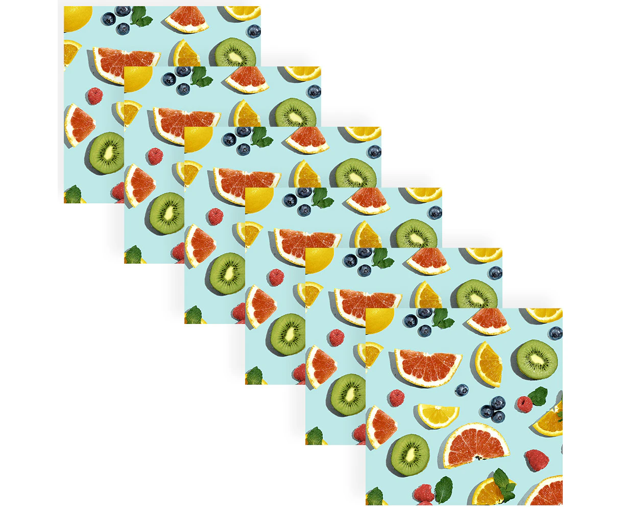 120pc Paper+Design Luncheon 3-Ply Napkin Party Tissue 33x33cm Summer Fruity