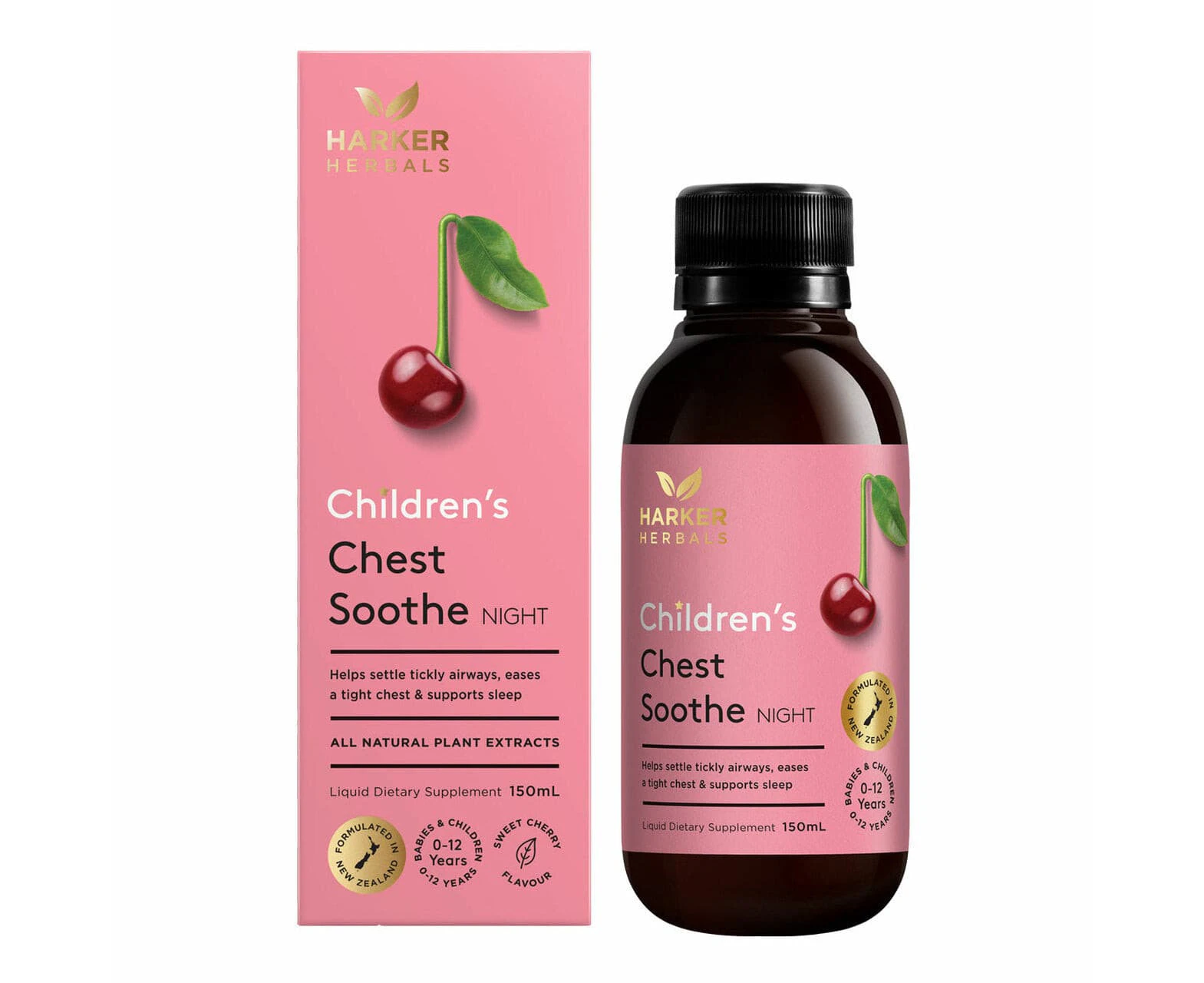 Harker Herbals Children's Chest Soothe - Night 150ml