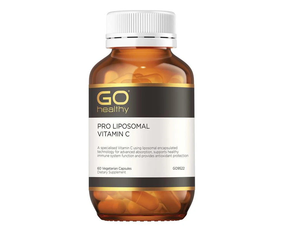 GO Healthy Pro Liposomal Vitamin C 60 Vege Capsules