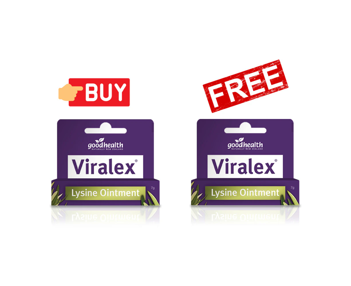 [BUY 1 GET 1 FREE]Good Health Viralex Lysine Ointment 7g EXP:06/2024