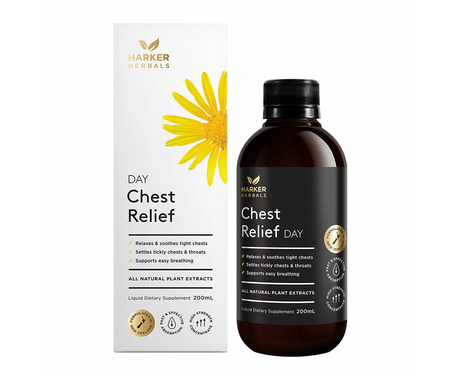 Harker Herbals Be Well Chest Relief - Day 200ml