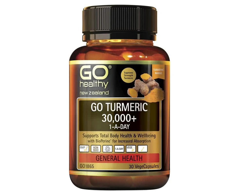 GO Healthy Go Turmeric 30000 1-A-Day