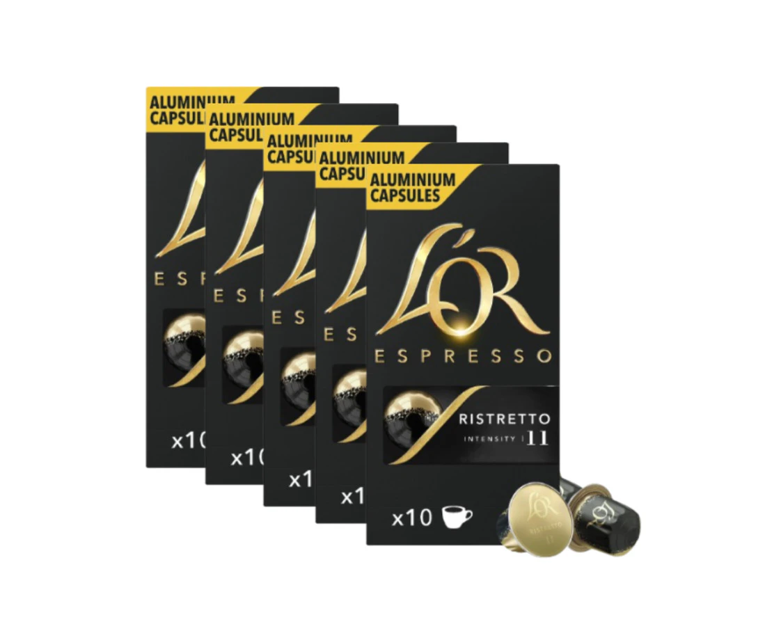 L'or Espresso Ristretto Coffee Capsule 50 Pack