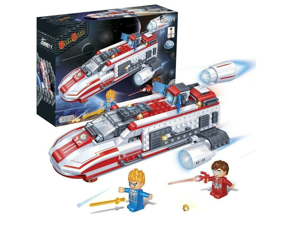 Banbao Star Journey Space War Ship Bb 130