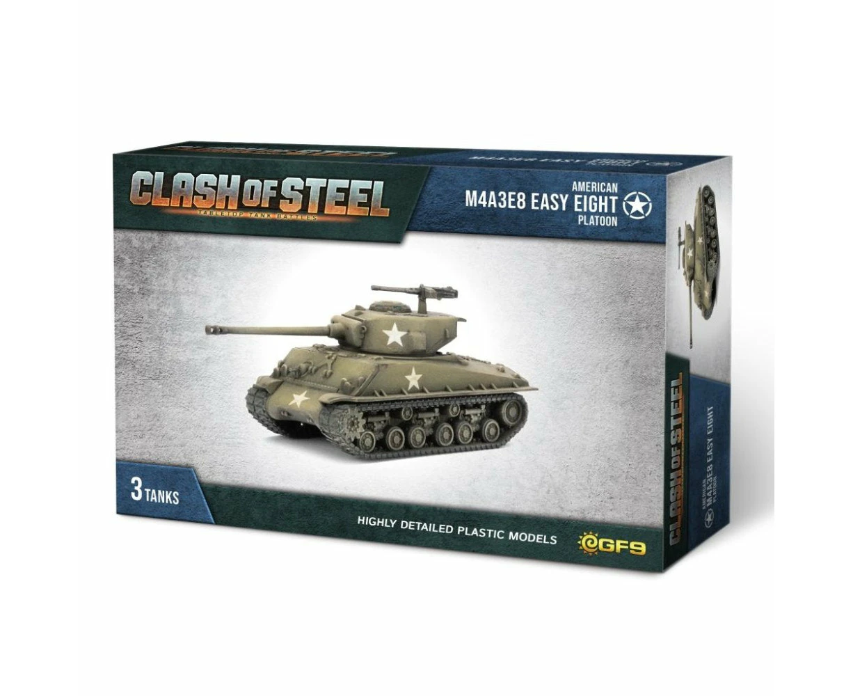 Clash Of Steel M4a3e8 Easy Eight Tank Platoon