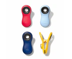 OXO Good Grips Magnet Clips Set of 4 Assorted Colours 7.6X4.1X3.1cm